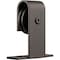 Ekena Millwork Premium J-Top Mount Roller Hanger w/ Bolts for Barn Door for 1 3/8" to 2 1/4" Doors, Bronze Texture GB60010RBZ - alternate 2